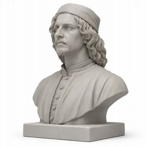 Sandro Botticelli Bust - Historical Warrior STL