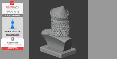 Sargon of Akkad Bust - Historical Warrior STL