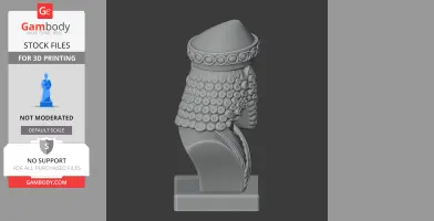 Sargon of Akkad Bust - Historical Warrior STL