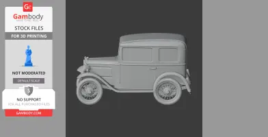 Austin 7 - Scale Vehicle STL