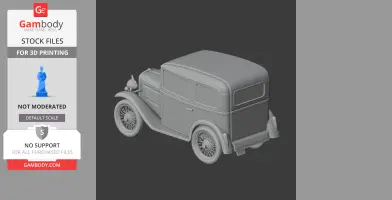 Austin 7 - Scale Vehicle STL