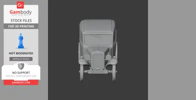 Austin 7 - Scale Vehicle STL
