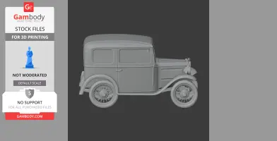 Austin 7 - Scale Vehicle STL