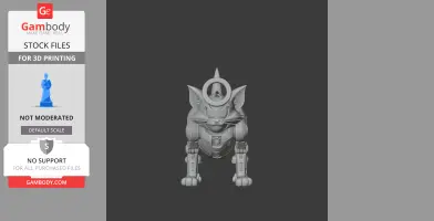 Tom Cat Megatron Ring Figure - Mashup Figure STL