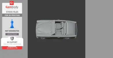 Austin A40 Sports - Scale Vehicle STL