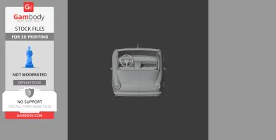 Austin A40 Sports - Scale Vehicle STL