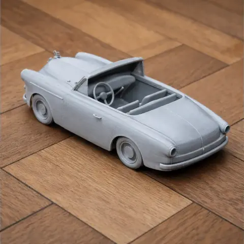 Austin A40 Sports - Scale Vehicle STL