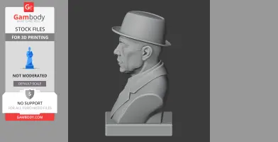 Sergei Rachmaninoff Bust - Historical Warrior STL