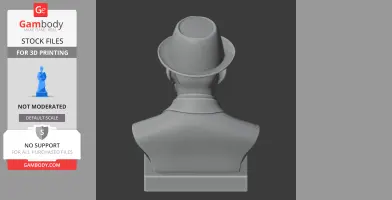 Sergei Rachmaninoff Bust - Historical Warrior STL