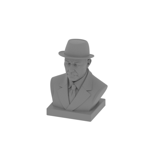Sergei Rachmaninoff Bust.stl