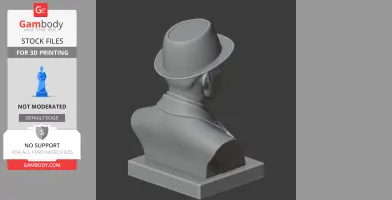 Sergei Rachmaninoff Bust - Historical Warrior STL
