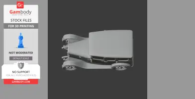 Austin Twenty - Scale Vehicle STL