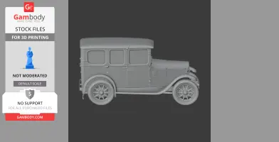 Austin Twenty - Scale Vehicle STL