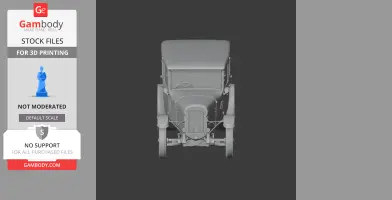 Austin Twenty - Scale Vehicle STL