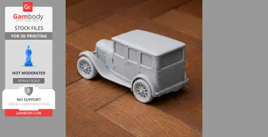 Austin Twenty - Scale Vehicle STL