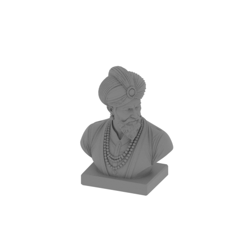 Shah Jahan Bust.stl
