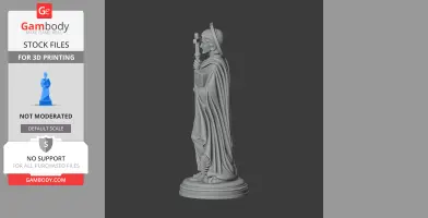 Saint Abadiu of Antinoe - Devotional Statue - STL 3D Print