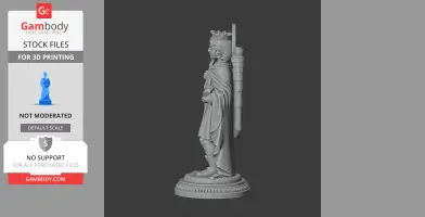 Saint Abanoub - Devotional Statue - STL 3D Print