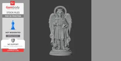 Saint Abanoub - Devotional Statue - STL 3D Print