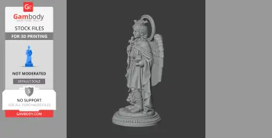 Saint Abanoub - Devotional Statue - STL 3D Print