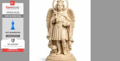 Saint Abanoub - Devotional Statue - STL 3D Print