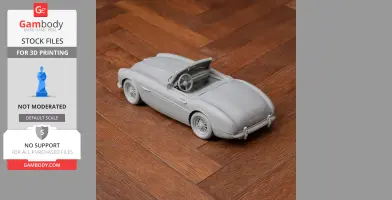 Austin-Healey 100-6 - Scale Vehicle STL