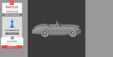 Austin-Healey 100-6 - Scale Vehicle STL
