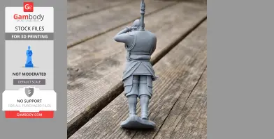 Shibata Katsuie Samurai Classic - Historical Warrior STL