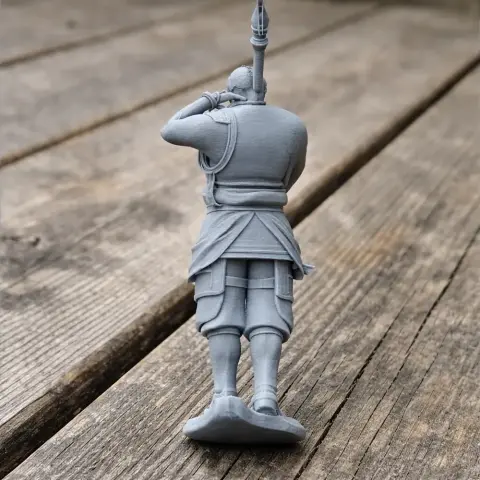 Shibata Katsuie Samurai Classic - Historical Warrior STL