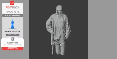 Simo Hayha WWII Soldier - Historical Warrior STL