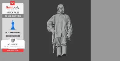Simo Hayha WWII Soldier - Historical Warrior STL