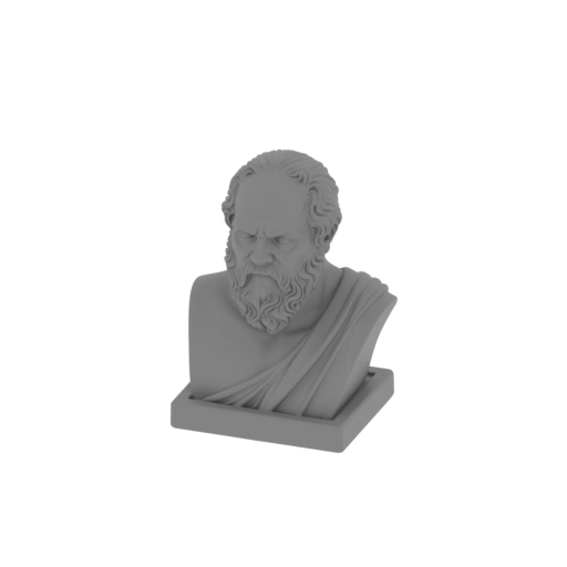 Socrates Bust.stl