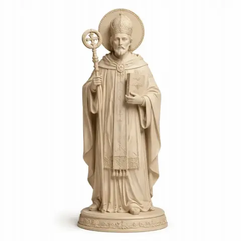 Saint Abel of Reims - Devotional Statue - STL 3D Print