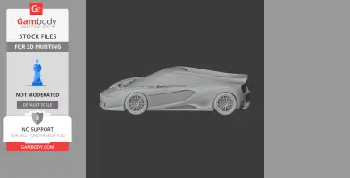 B Engineering Edonis - Scale Vehicle STL