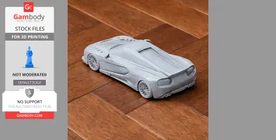 B Engineering Edonis - Scale Vehicle STL