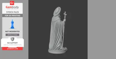 Saint Abercius of Hieropolis - Devotional - STL 3D Print
