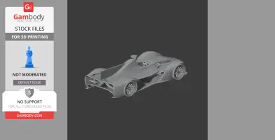 BAC Mono - Scale Vehicle STL