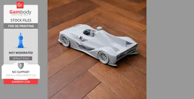 BAC Mono - Scale Vehicle STL