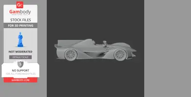 BAC Mono - Scale Vehicle STL