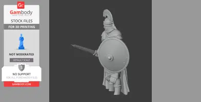 Stilicho Roman Legionary - Historical Warrior STL