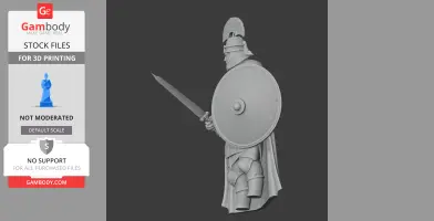 Stilicho Roman Legionary - Historical Warrior STL