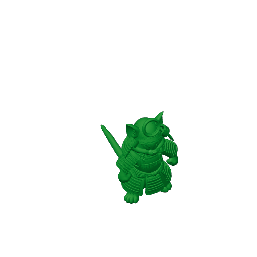 Tom Cat Samurai Ring Figure.3mf