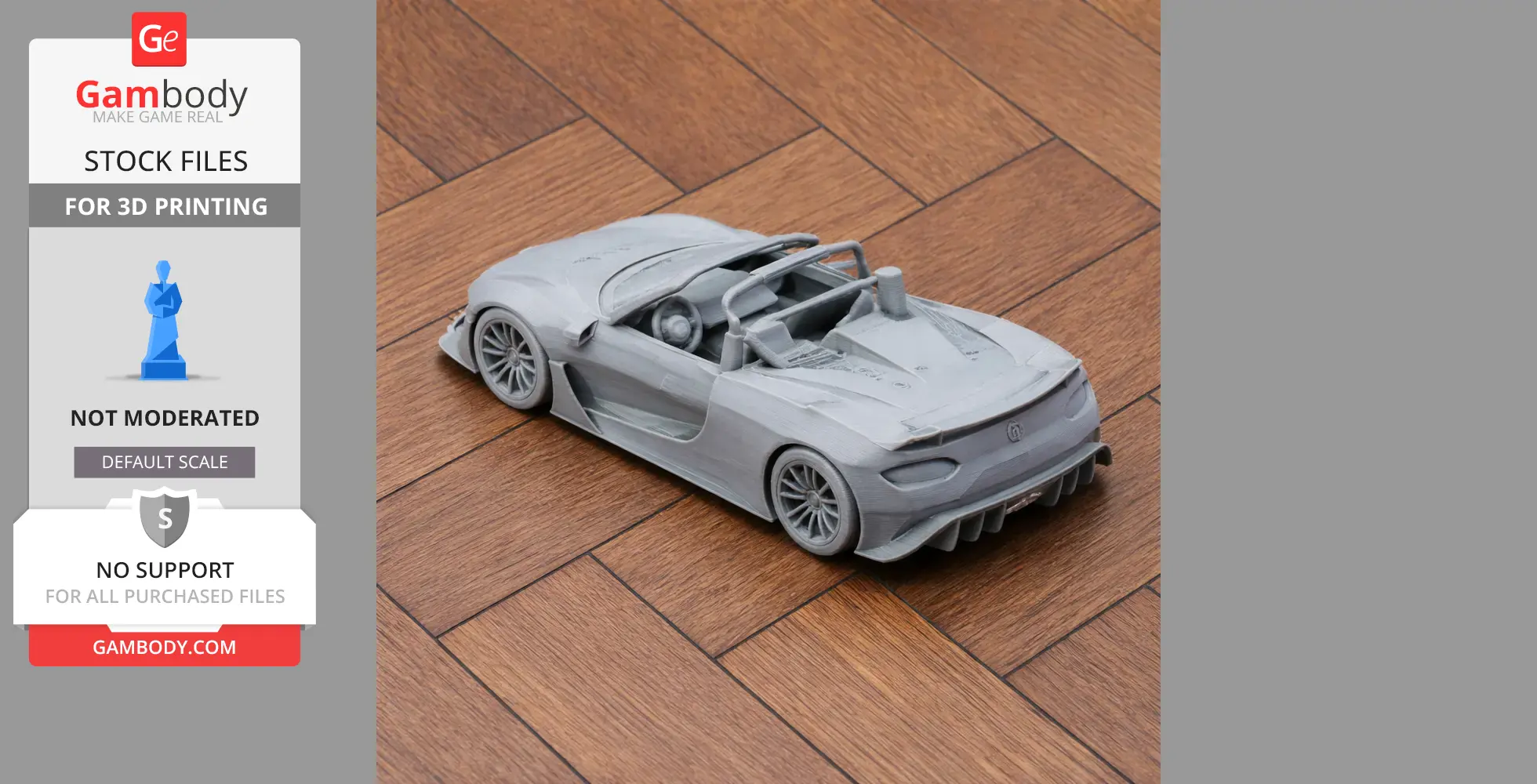 Baltasar Cars - Scale Vehicle STL