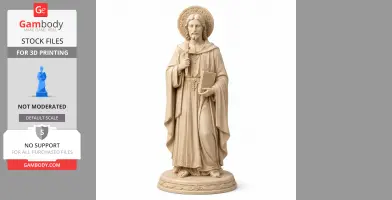 Saint Abo of Tiflis - Devotional Statue - STL 3D Print