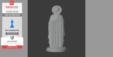 Saint Abo of Tiflis - Devotional Statue - STL 3D Print