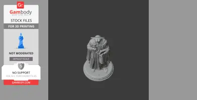 Saint Abo of Tiflis - Devotional Statue - STL 3D Print