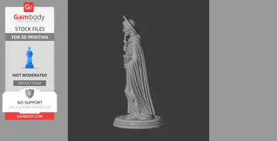 Saint Abo of Tiflis - Devotional Statue - STL 3D Print