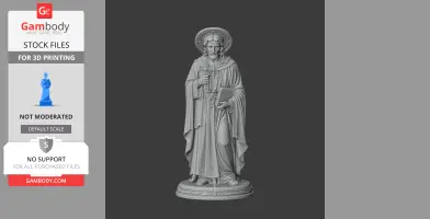 Saint Abo of Tiflis - Devotional Statue - STL 3D Print