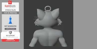 Tom Cat Spider-Man Ring Figure - Mashup Figure STL