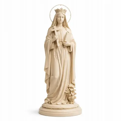Saint Abra of Poitiers - Devotional Statue - STL 3D Print
